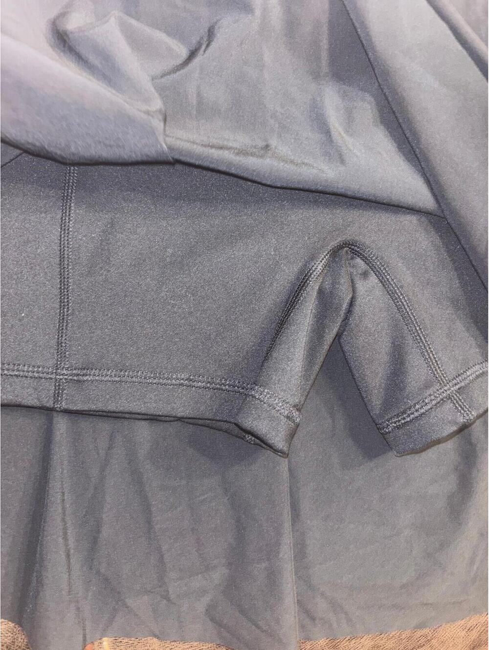 Nike Golf Dri-FIT Pleated Skort XS Black Athletic Tennis Skirt NWT - Picture 3 of 5